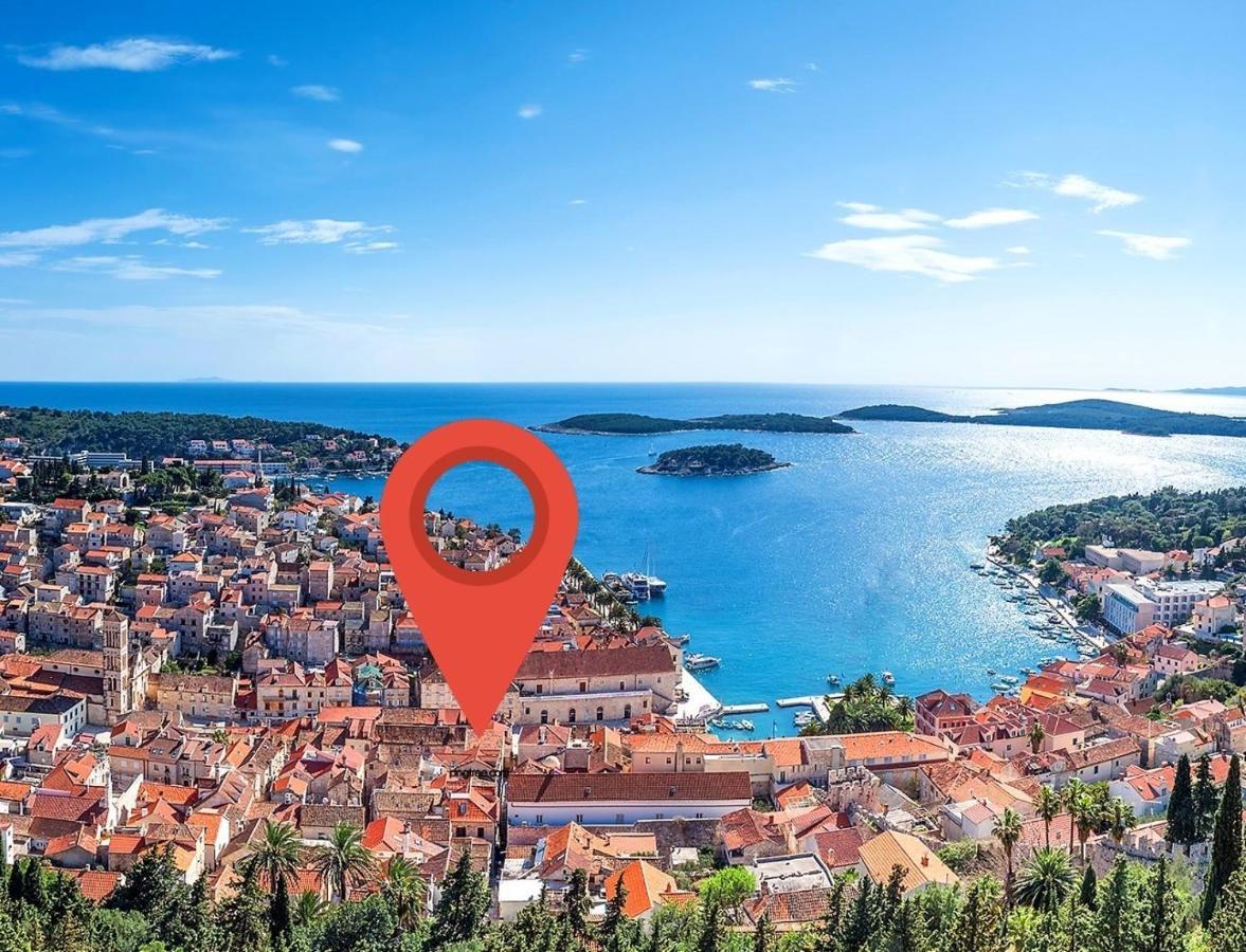 Rooms And Apartments Villa Town Gate Hvar Hvar Town Bagian luar foto
